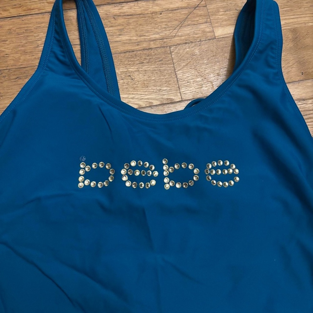 Bebe one piece bathing suit